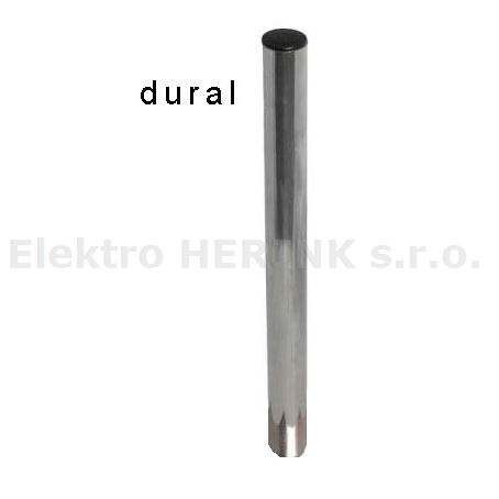 TRA-4   trubka Al, prům. 50x2 mm / 4 m