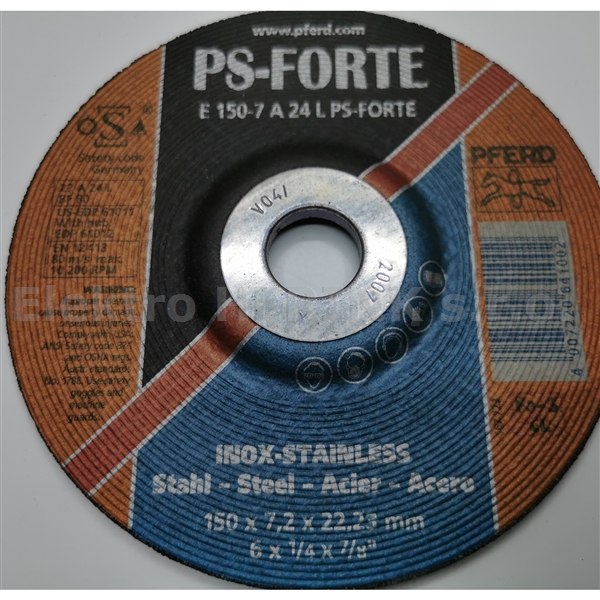 Pferd E 150-7 A 24 L PS-FORTE  ocel, brusný