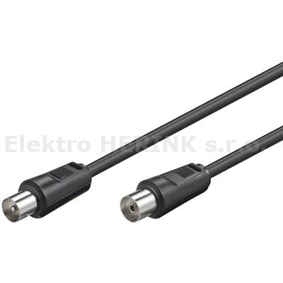 Kabel prop.   IEC/IEC   1,5 m, černý