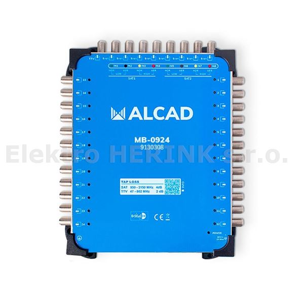 ALCAD MB-0924   multipřepínač 9/24