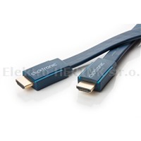 CLICKTRONIC  70312  HDMI kabel 1 m, plochý