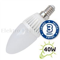 Žárovka LED E14, 230 V, 5.0/40 W