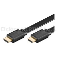 Kabel prop.  HDMI / HDMI   1,5 m, Rev. 1.4   - plochý