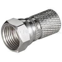 Konektor F  7,3 mm   široká matice, šroubovací