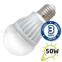 Žárovka LED E27, 230 V, 7.0/50 W
