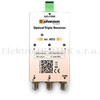 Johansson 4013 optický přijímač<br/>1310 / 1330 / 1550 nm / výstup 3x 5-2400 MHz