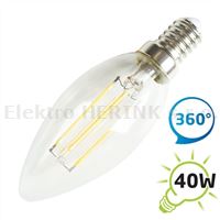 Žárovka LED E14, 230 V, 4.0/40 W