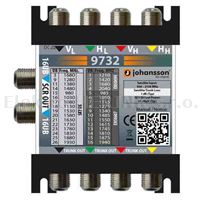 9732 SCR multipřepínač<br/>4x SAT-MF / 2x SCR výstup