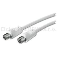 Kabel prop.   IEC/IEC   0,5 m, bílý