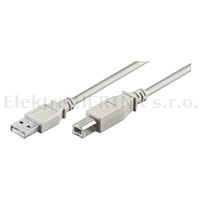 Kabel propojovací   USB A/B 500,   5 m