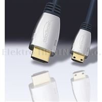 CLICKTRONIC HC 290- 250 HDMI / mini HDMI kabel 2,5 m