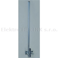 Prodloužení stožáru   Ø 28 mm, délka 120 cm, žár. Zn. (max. Ø 92 mm)