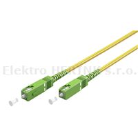 Optický patch cord   SC APC / SC APC, 0,5 m, LSZH