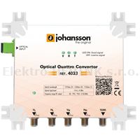 Johansson 4033   převodník z opt. na koax. Quattro + Terr.
