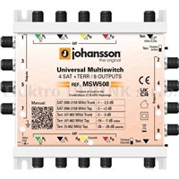 Johansson MSW 508   multipřepínač, 5 / 8, univerzal