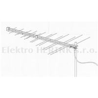 Anténa LP 345 F   ant. VHF-UHF, G 10 dB