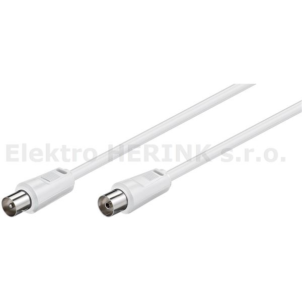 Kabel prop.   IEC/IEC   1,5 m, bílý
