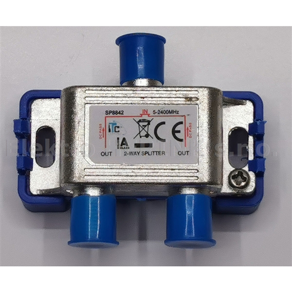 InnTec VT 8842   rozbočovač 5-2400 MHz (DC), 2x výstup