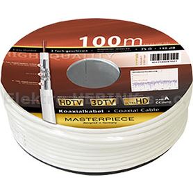 Kabel koax. KH 23-250 DRL   na dřev. cívce 250 m, 1,1 mm