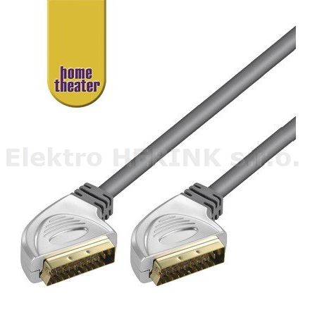 HT 1-075  kabel propojovací SCART/SCART, 0,75 m