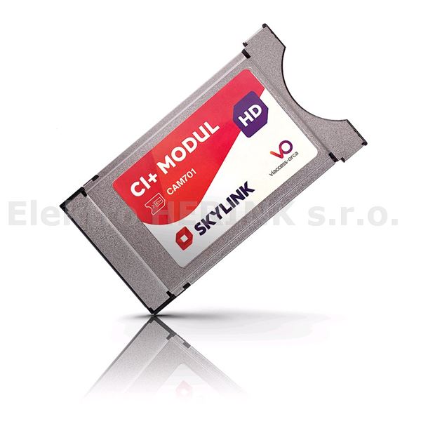 CAM 701 modul Viaccess CI+ s dekódovací kartou Skylink