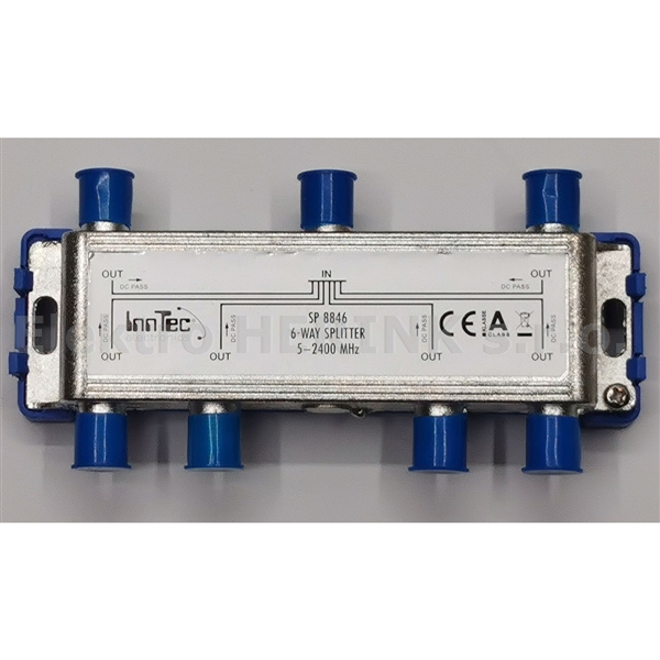InnTec VT 8846   rozbočovač 5-2400 MHz (DC), 6x výstup