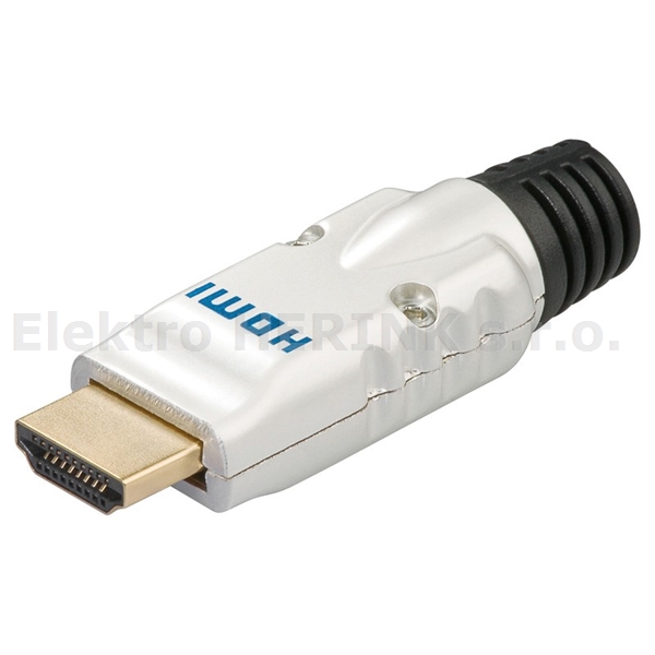 Konektor HDMI   letovací PROFI, pozlacený