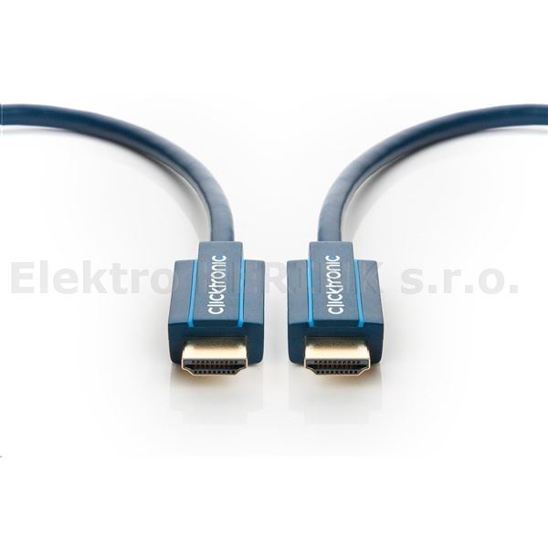 CLICKTRONIC 40989   HDMI kabel 1,5 m, Rev. 2.1