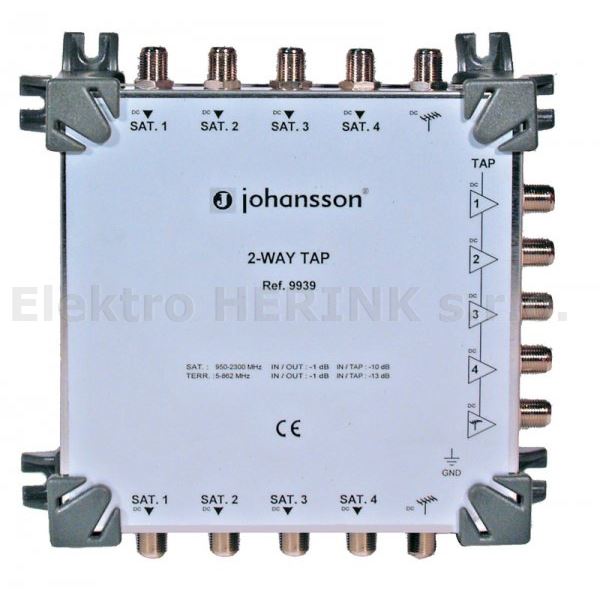 Johansson 9939 odbočovač 4x SAT + 1x Terr.