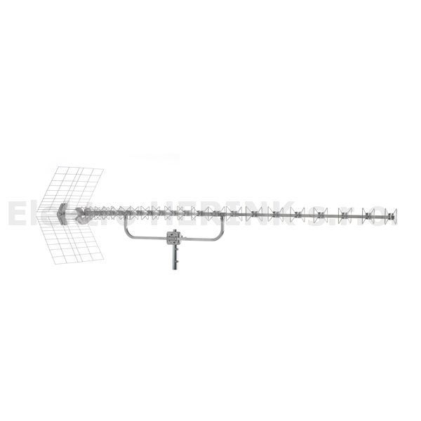 FRACARRO BLU 22 HD LTE   anténa UHF, G-18,5 dBi, 21.-60. kanál