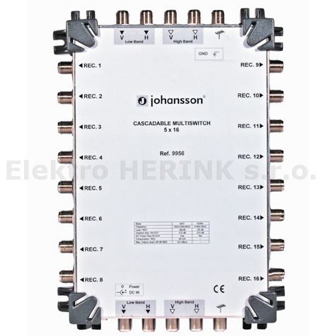 9956 multipřep. 5/16 - kaskáda, -20 dB