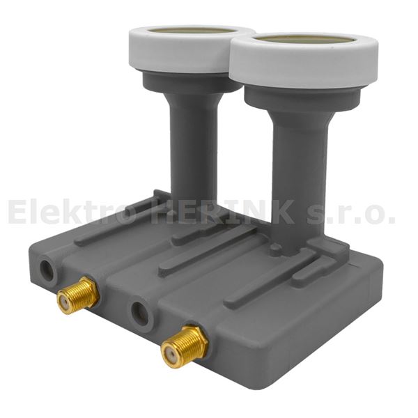 LNB TESLA Excelent   19,2°/23,5°  TWIN MONO, 0,1 dB