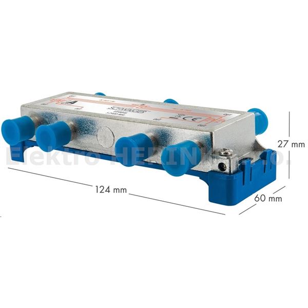 InnTec VT 8846   rozbočovač 5-2400 MHz (DC), 6x výstup