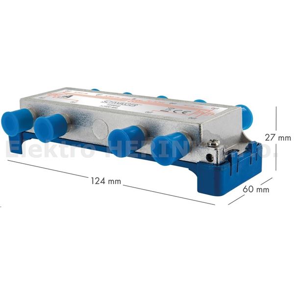 InnTec VT 8848   rozbočovač 5-2400 MHz (DC), 8x výstup