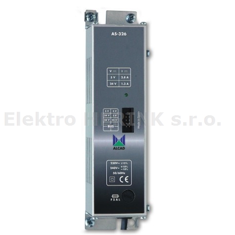 ALCAD AS-326 zdroj, 5 + 24 V