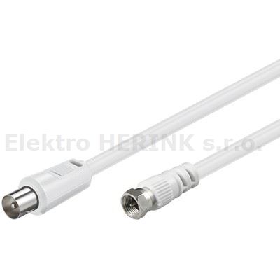 Kabel propojovací F kolík / IEC kolík   1,5 m