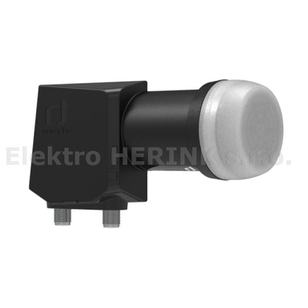 LNB Inverto IDLB-TWNL40-BLACK Ultra   TWIN univ. - 0,2dB, dlouhý krk