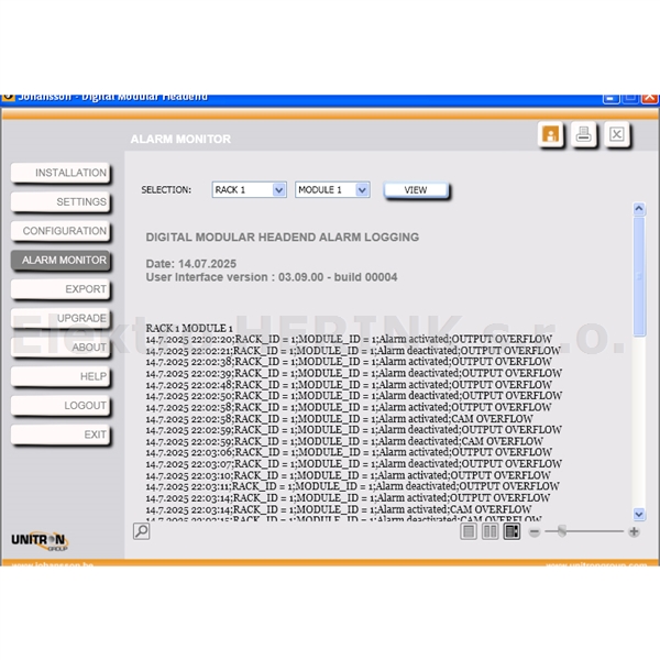 Johansson 5103T transmodulátor Twin QPSK-COFDM CAM 16